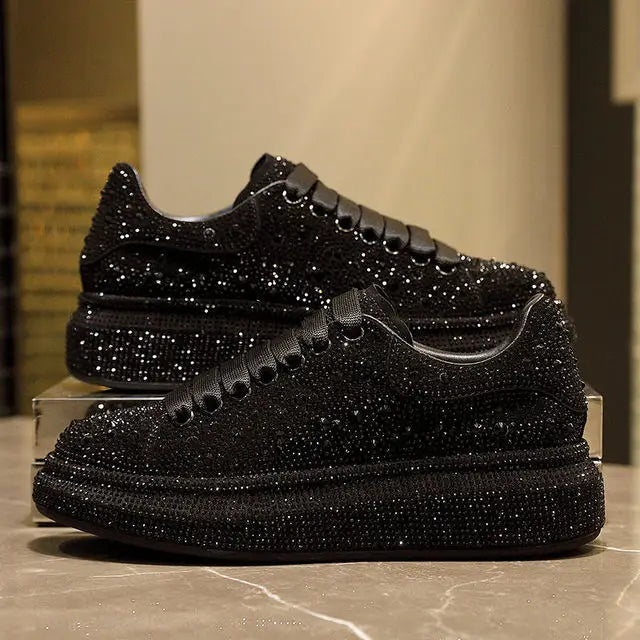 Sibyl | Baskets scintillantes avec ornements en cristal