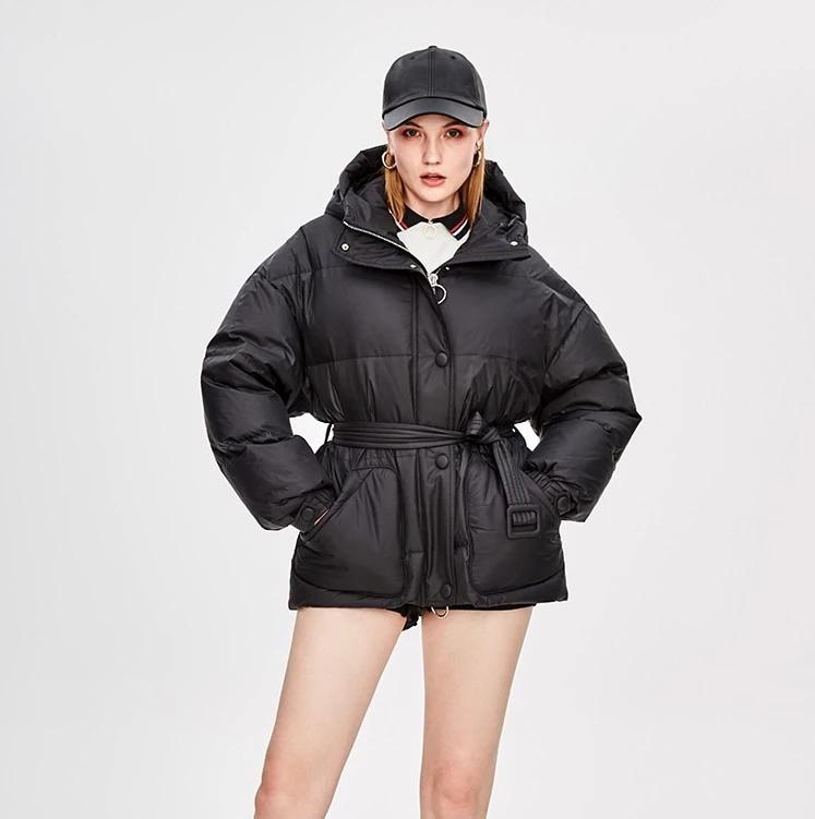 Doudoune Femme Ceinturée "Street Chic"