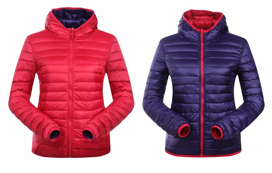 Doudoune réversible Ultra Light Down "Harmonie"