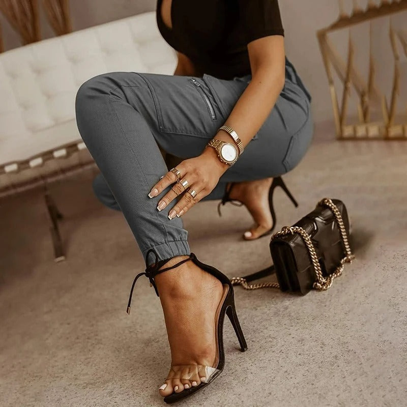 Clémence | Jeans cargo stylés pour femmes