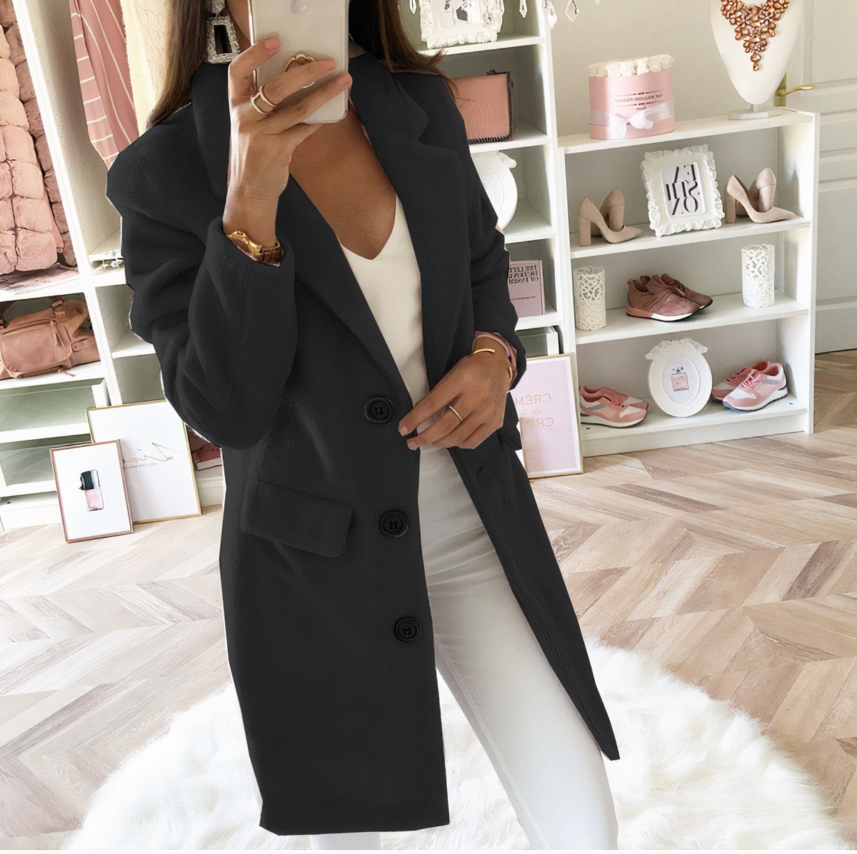 Manteau croisé pour femme - Irka