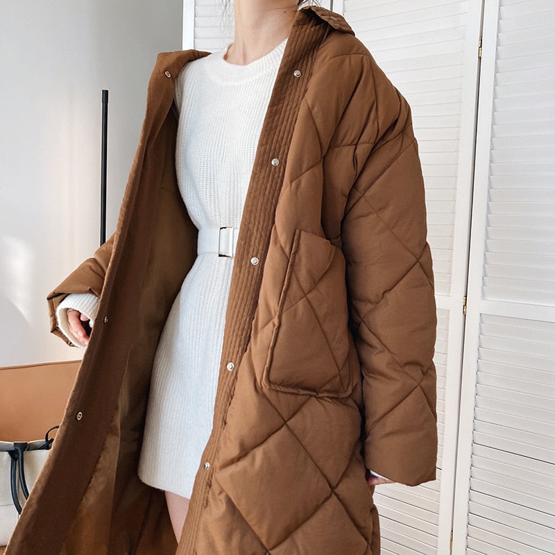 Manteau Matelassé Surdimensionné Sandra