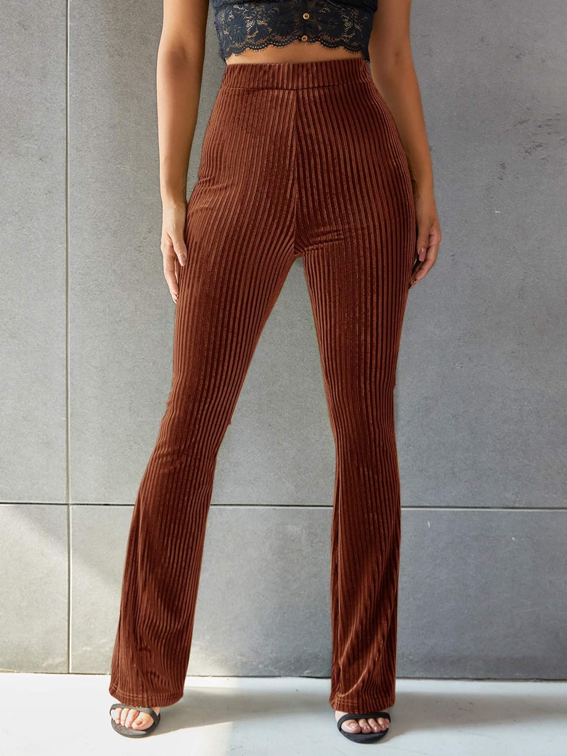 Pantalon large en velours côtelé - Laurina