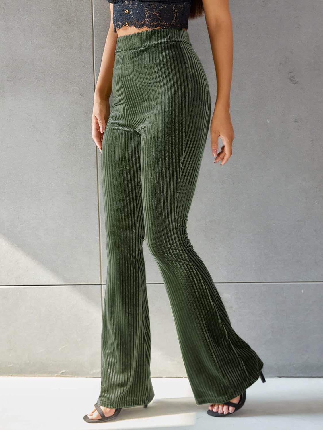 Pantalon large en velours côtelé - Laurina