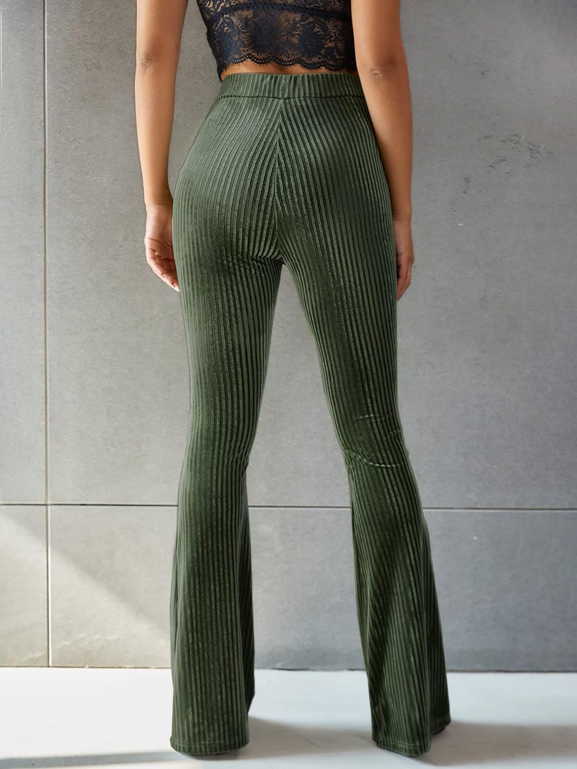 Pantalon large en velours côtelé - Laurina