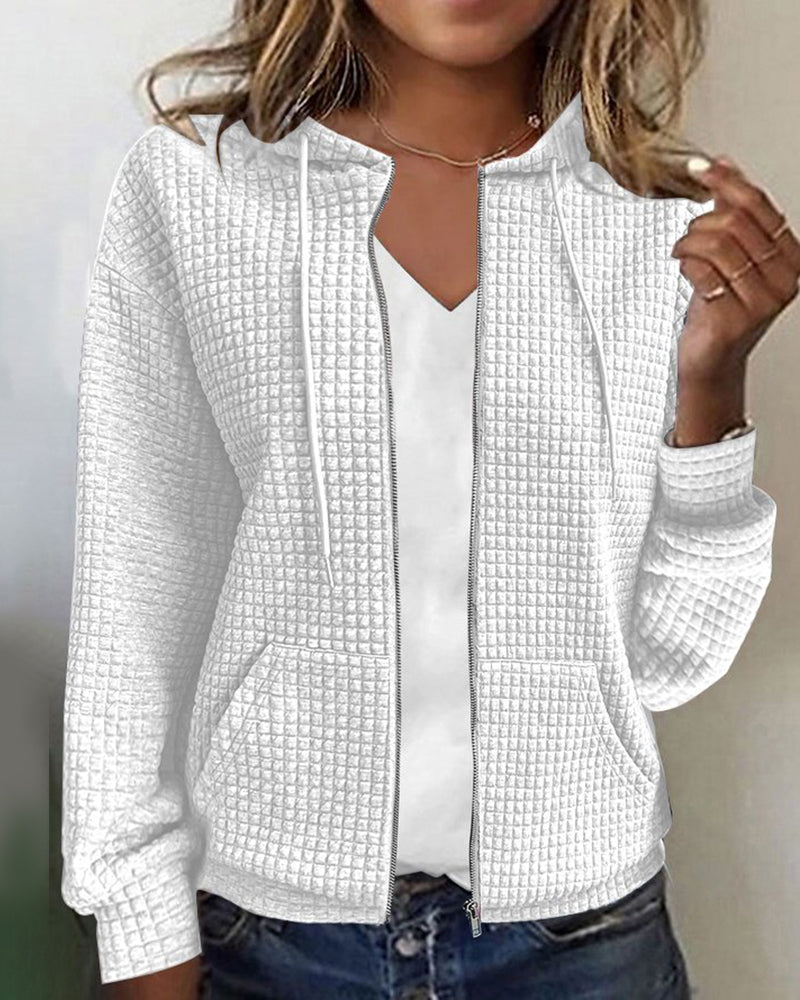 Ammelie | Veste à Capuche avec Fermeture Éclair pour Femme