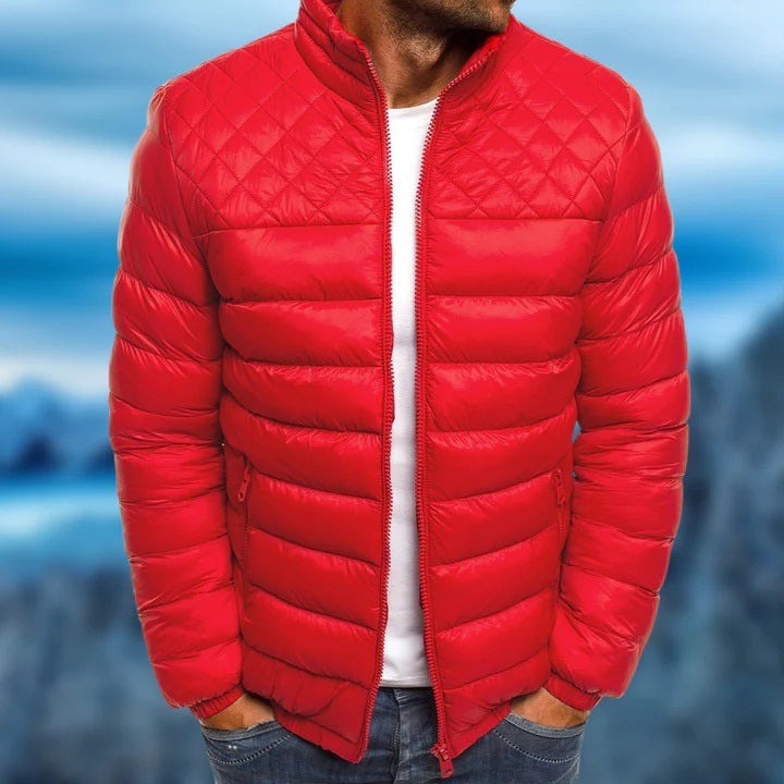 Keith - Veste matelassée imperméable et coupe-vent pour homme