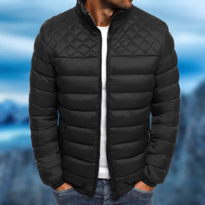 Keith - Veste matelassée imperméable et coupe-vent pour homme