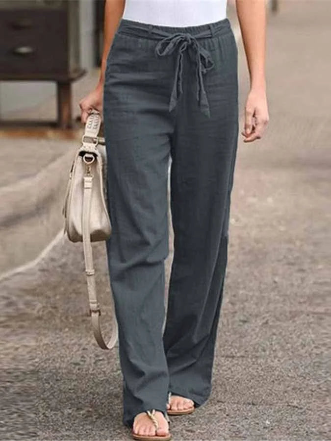 Cheryl - Pantalon en lin pour femme