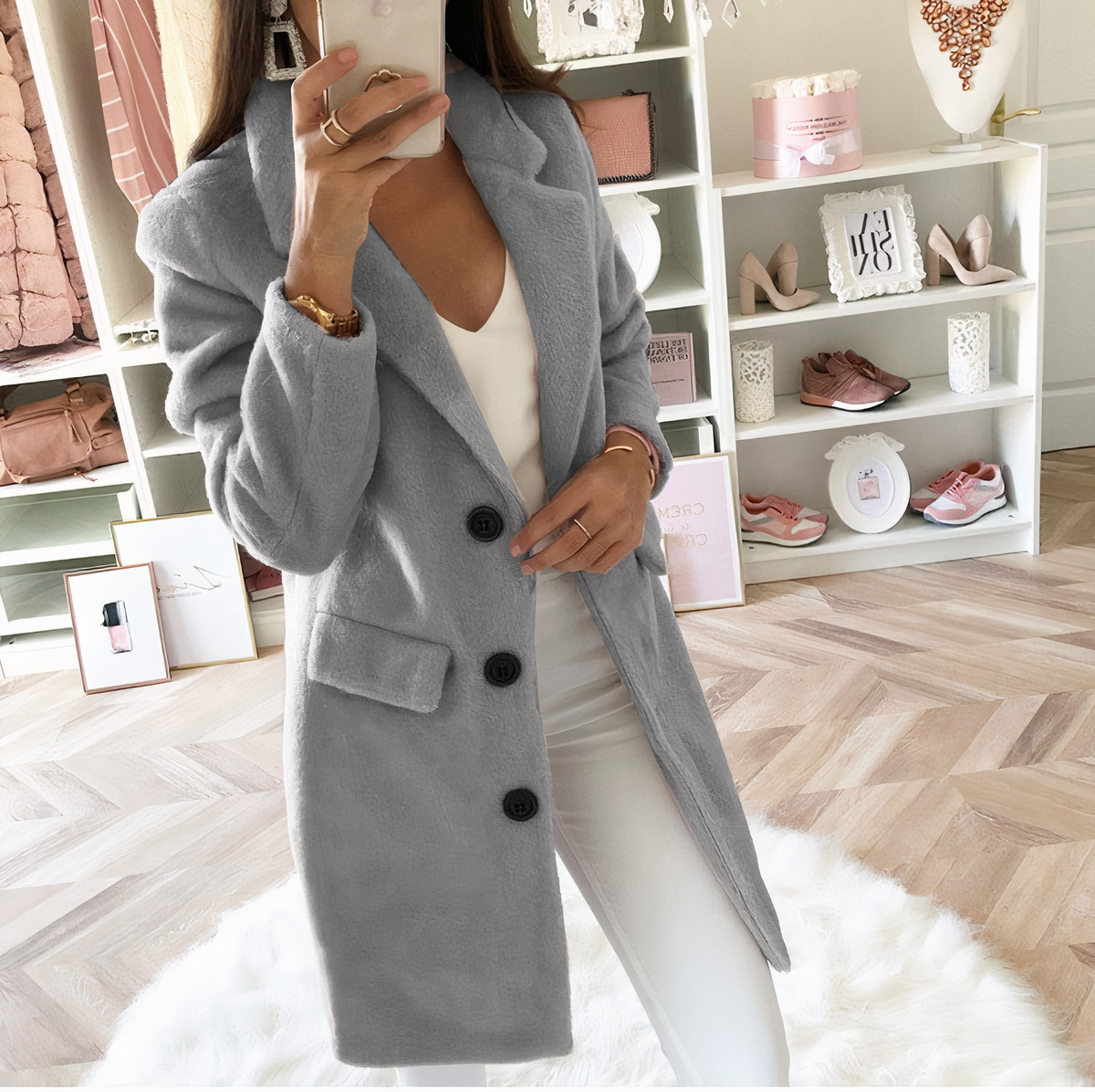 Manteau croisé pour femme - Irka