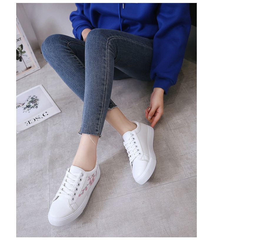 Madeleine - Chaussures En Dentelle Florale