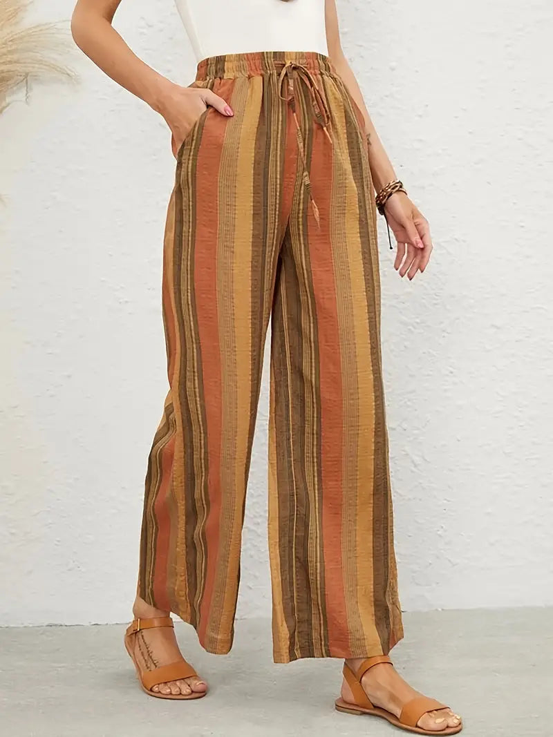 Pantalon large imprimé - Kendis