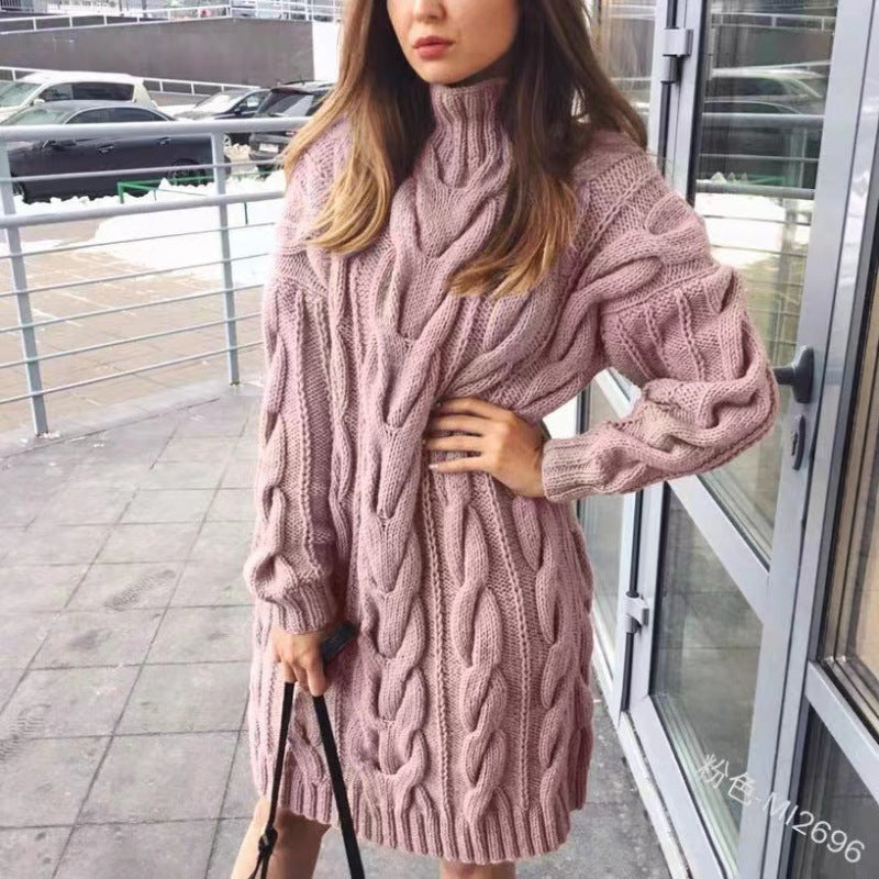 Mira - Robe d’hiver minimaliste et stylée pour femme