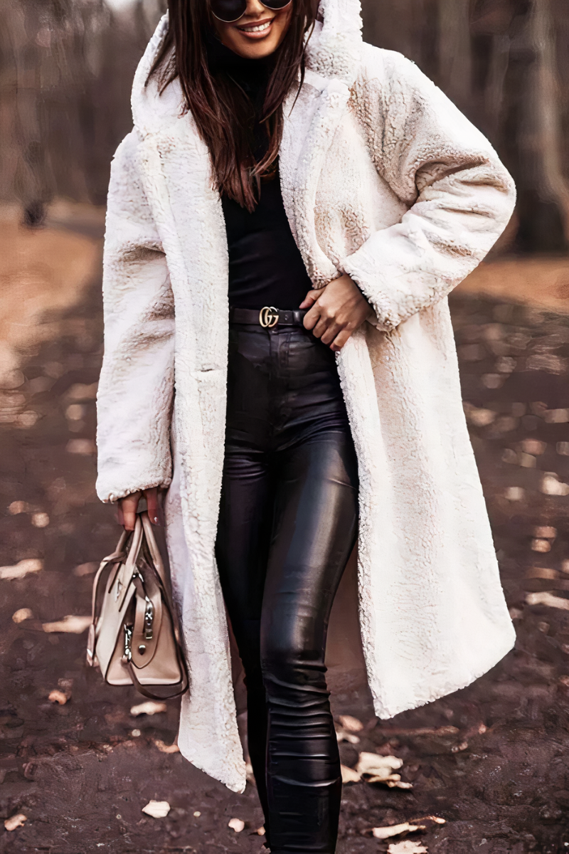 NIANA - Manteau chaud en peluche