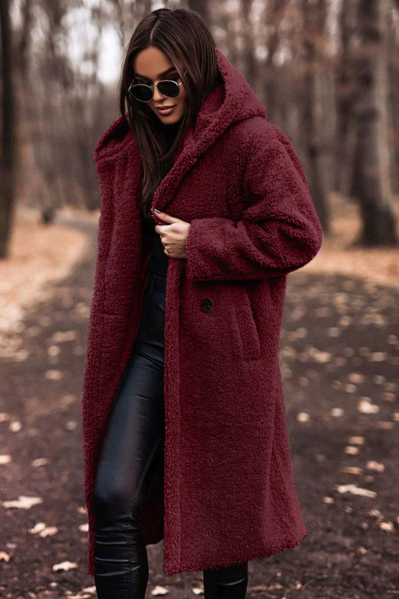 NIANA - Manteau chaud en peluche