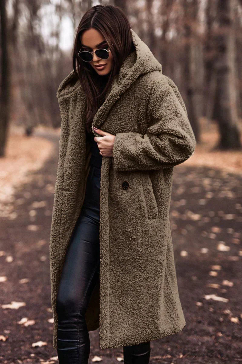 NIANA - Manteau chaud en peluche