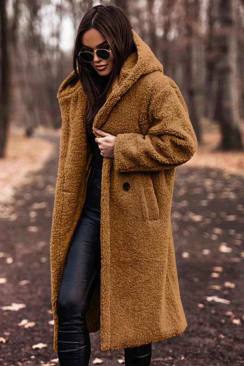 NIANA - Manteau chaud en peluche