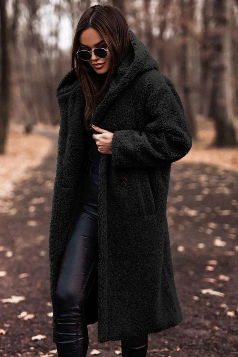 NIANA - Manteau chaud en peluche