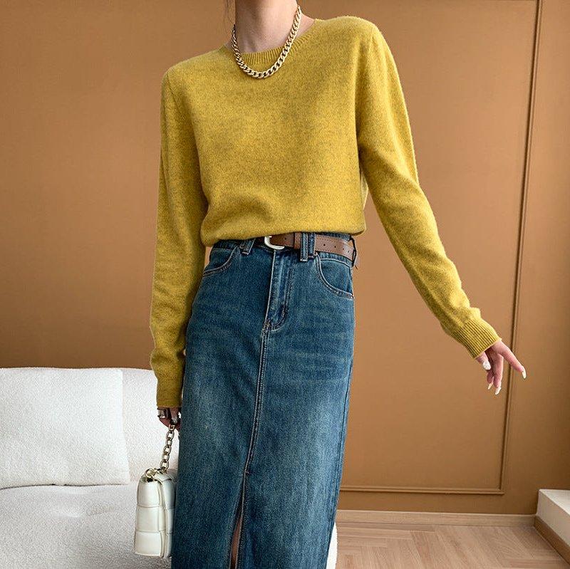 Lucie - Blouse d'hiver chic et polyvalente pour femme