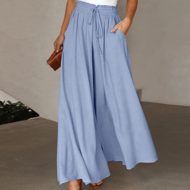 Pantalon ample en lin - Aviva