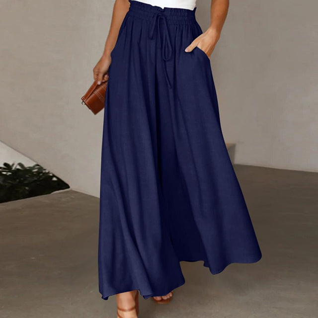 Pantalon ample en lin - Aviva