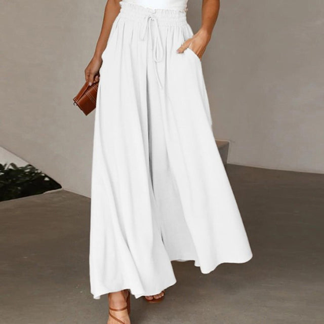 Pantalon ample en lin - Aviva