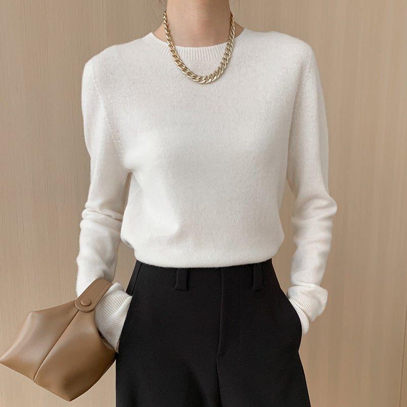 Lucie - Blouse d'hiver chic et polyvalente pour femme