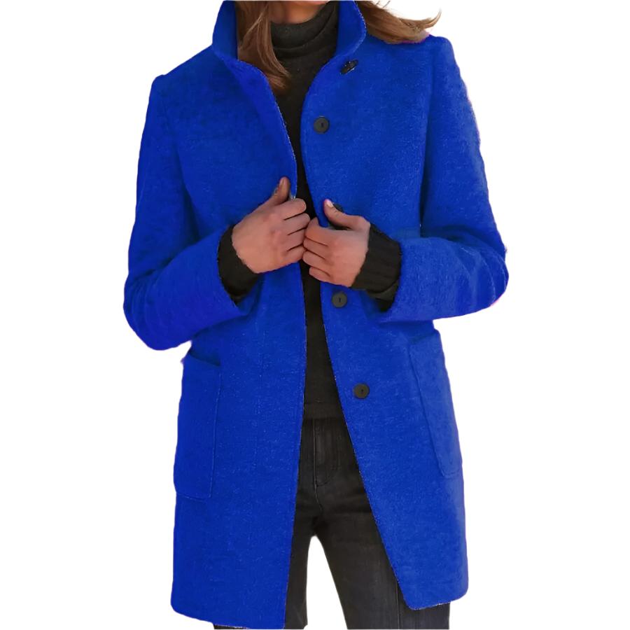 Celine | Manteau Élégant avec Col Stylé pour Femmes
