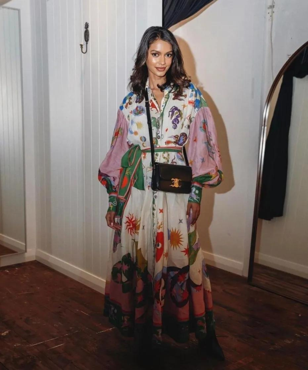 Merle - Robe Longue Italienne
