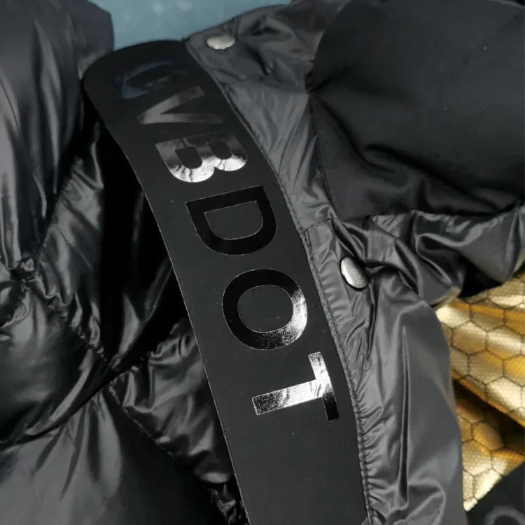 Veste d'hiver en duvet chaude et imperméable pour femmes