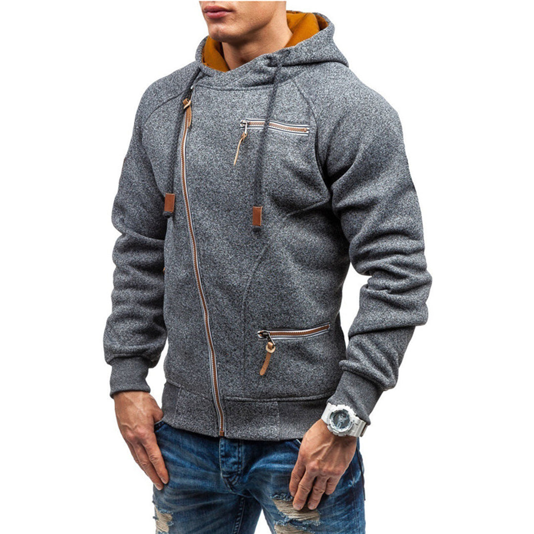 Paul - Gilet polaire avec capuche pour hommes