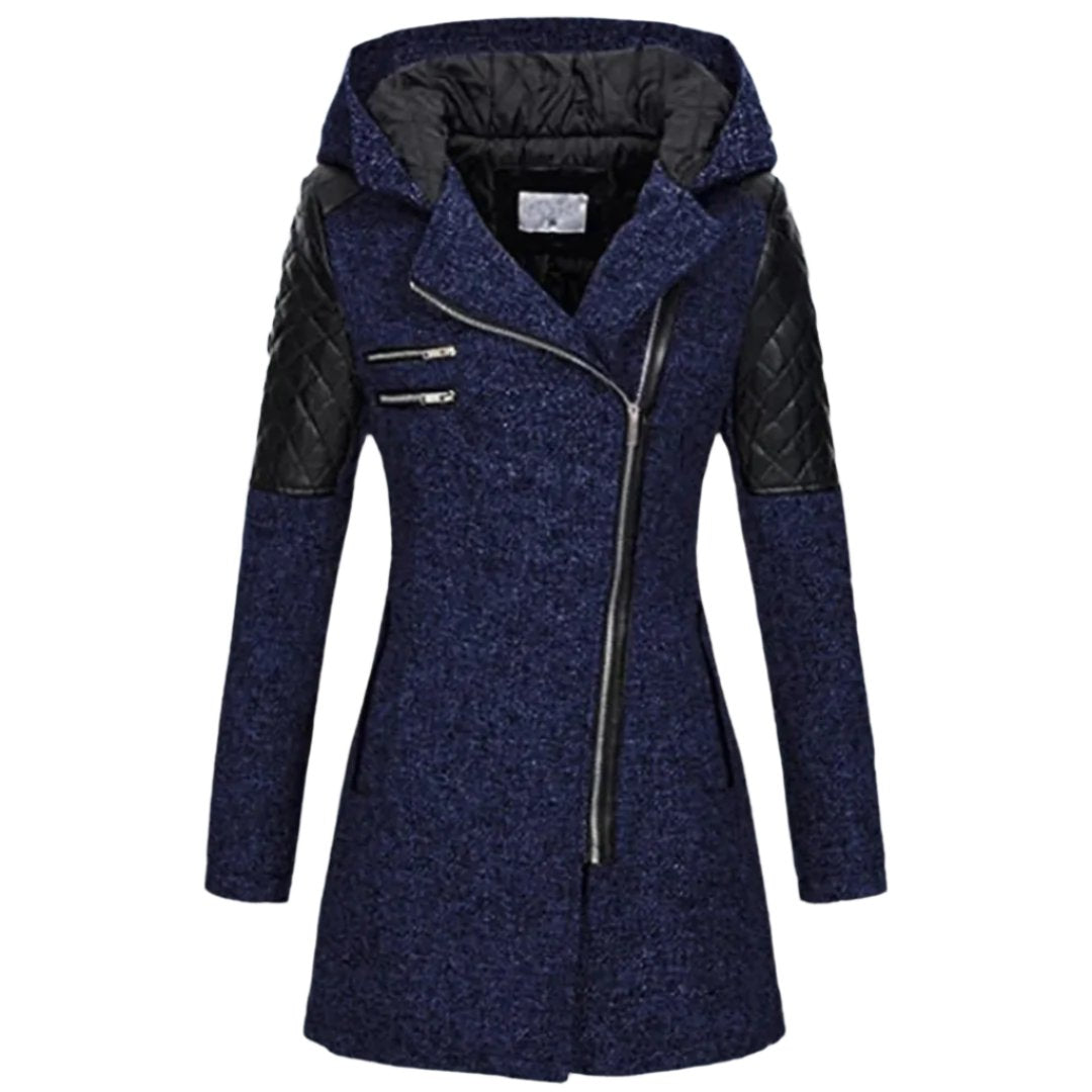 Sofia | Manteau d'Hiver Long avec Capuche pour Femme