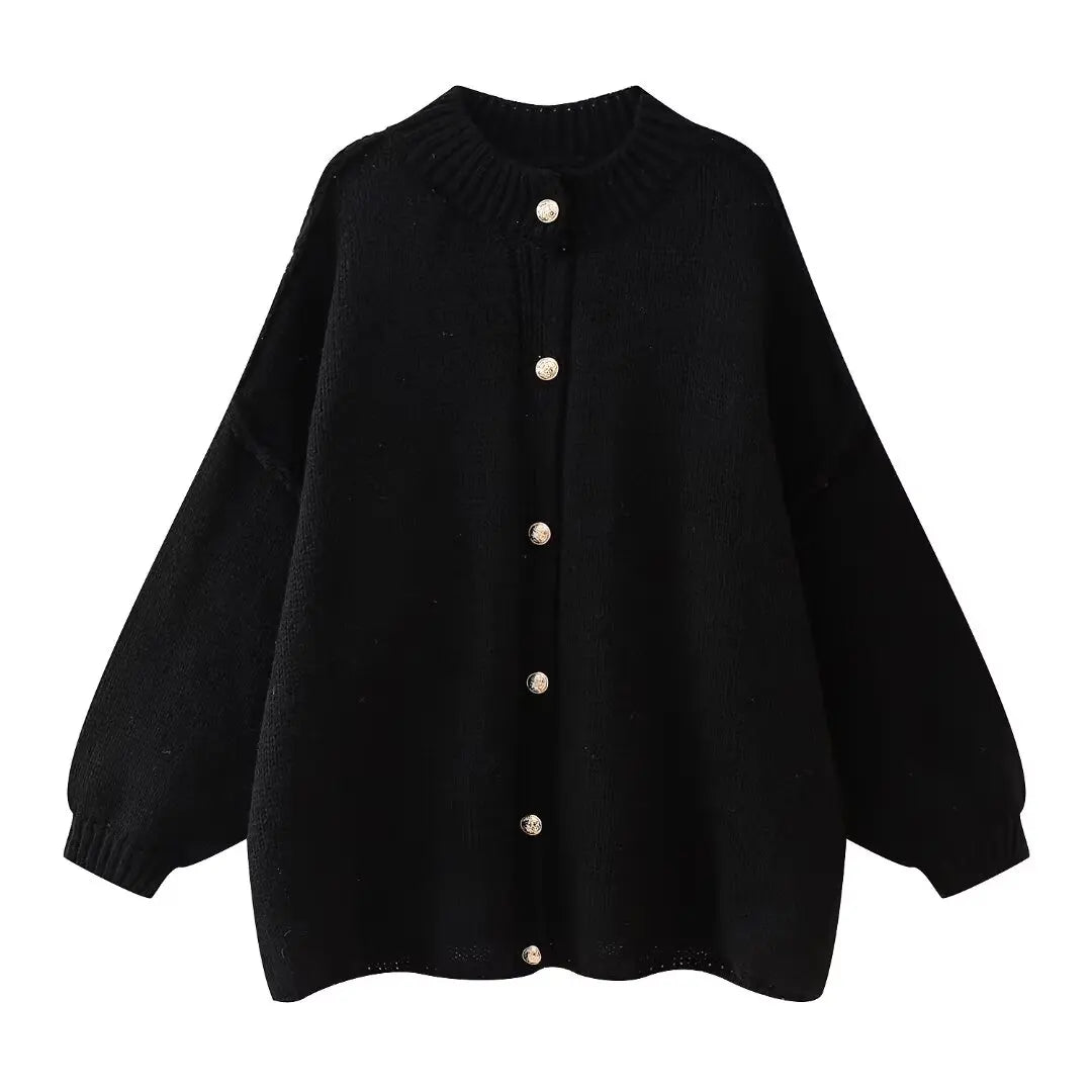Cardigan en tricot coupe ample - Rosehannah