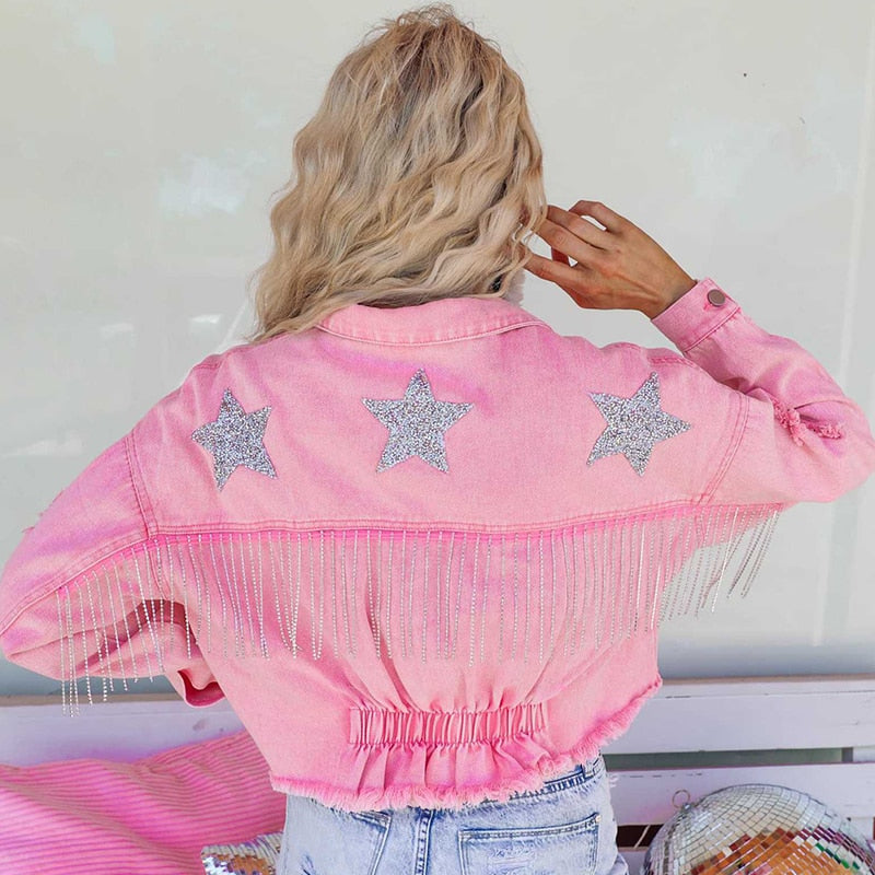 Veste en jean tendance - Gaenna