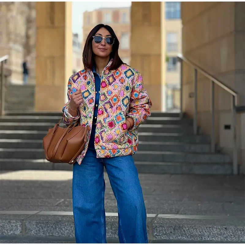 Veste matelassée colorée - Clothilde