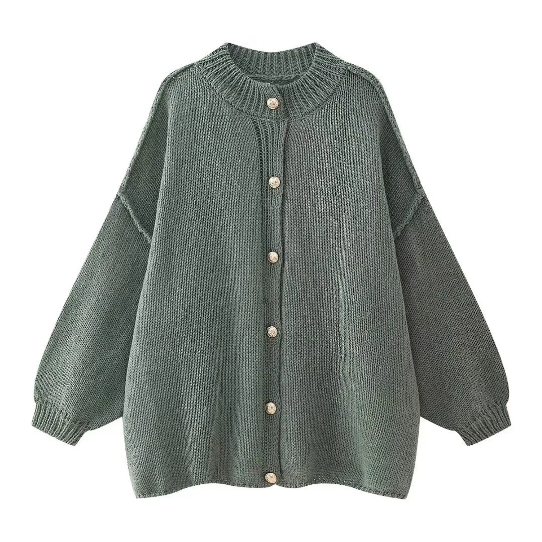 Cardigan en tricot coupe ample - Rosehannah