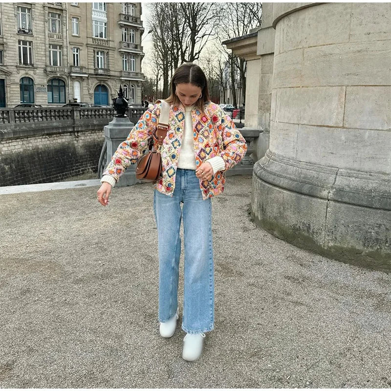 Veste matelassée colorée - Clothilde