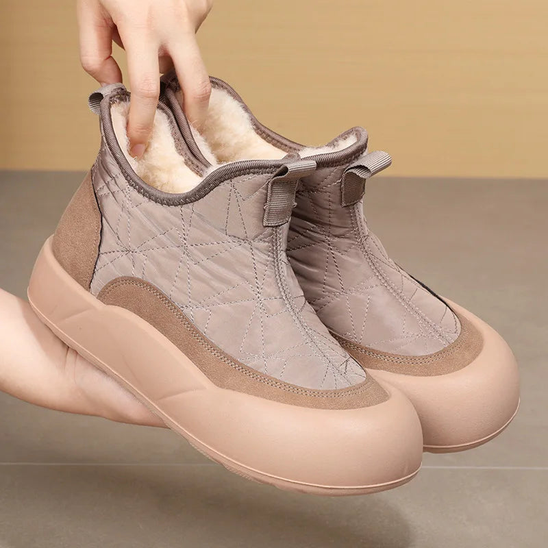 Belinda - Bottes d'Hiver Doublées en Peluche