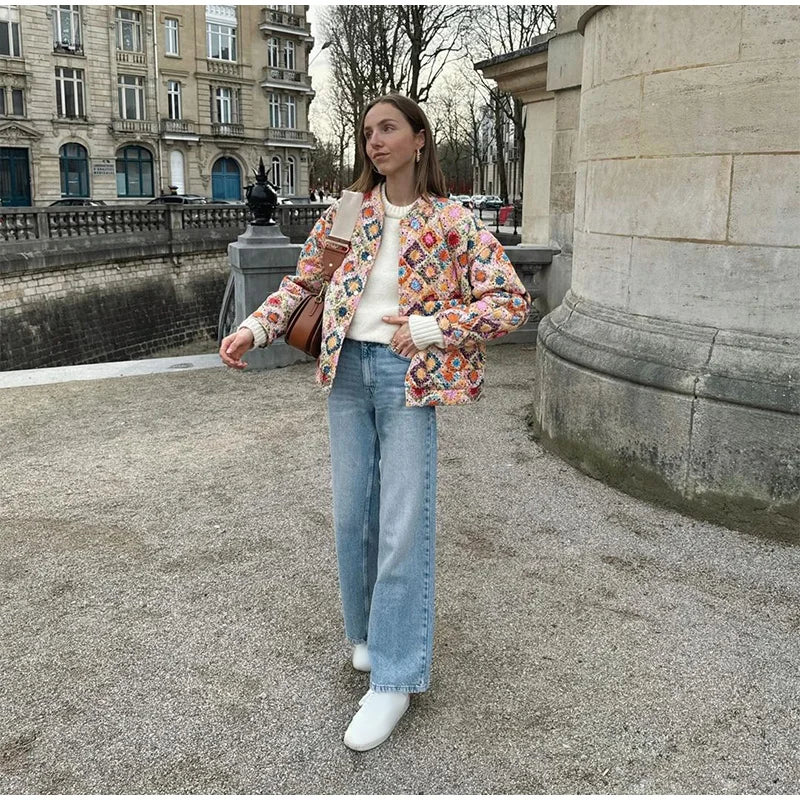 Veste matelassée colorée - Clothilde