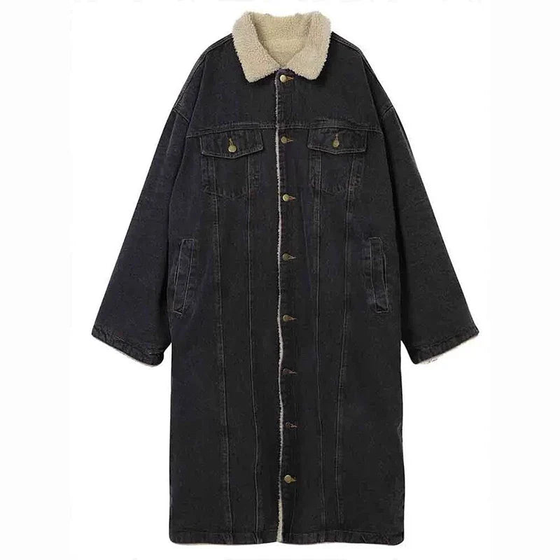 Veste longue doublée pour femme - Juelina