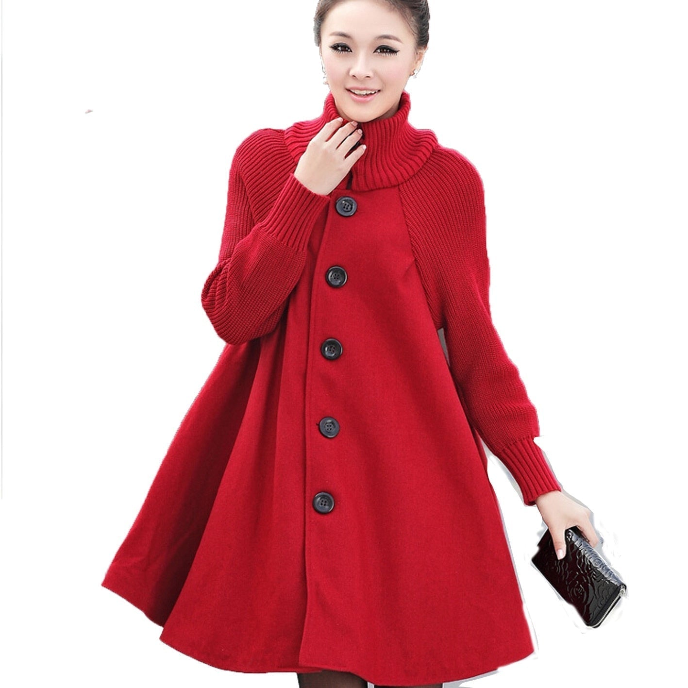 Manteau d'hiver boutonné - Jeannique