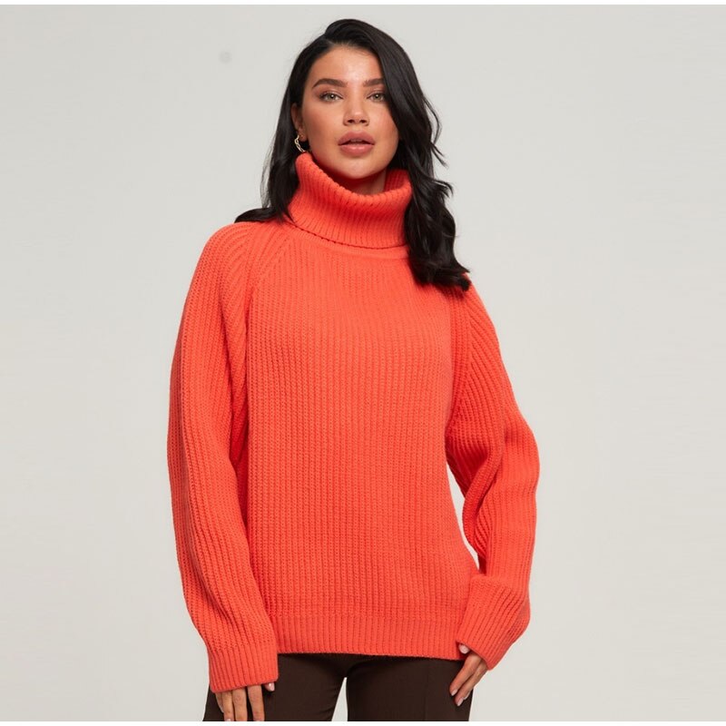 Ariadna - Pull en maille à col roulé