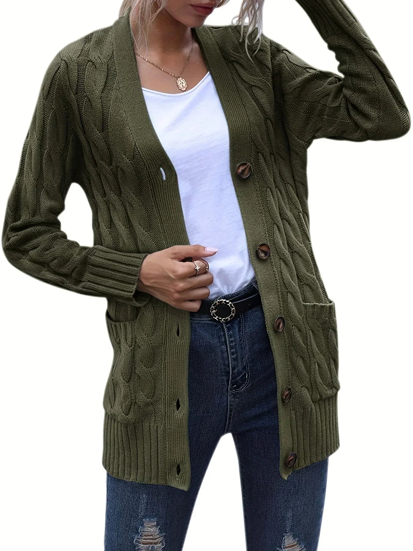 Cardigan boutonné - Shannice