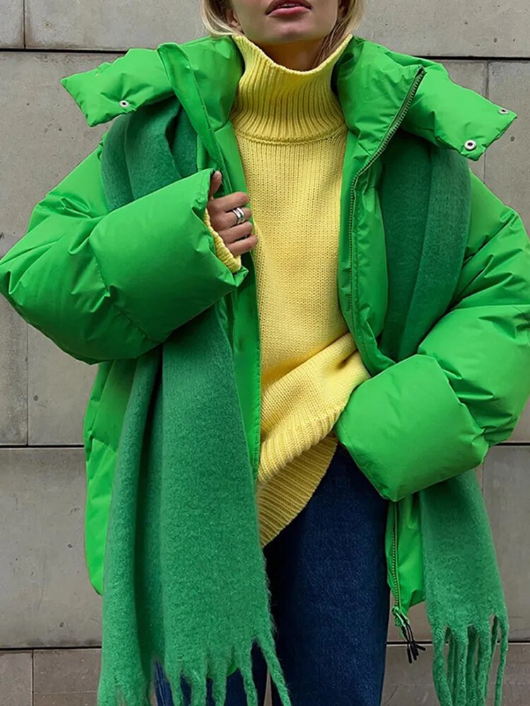 Avelena - Veste oversize élégante avec capuche