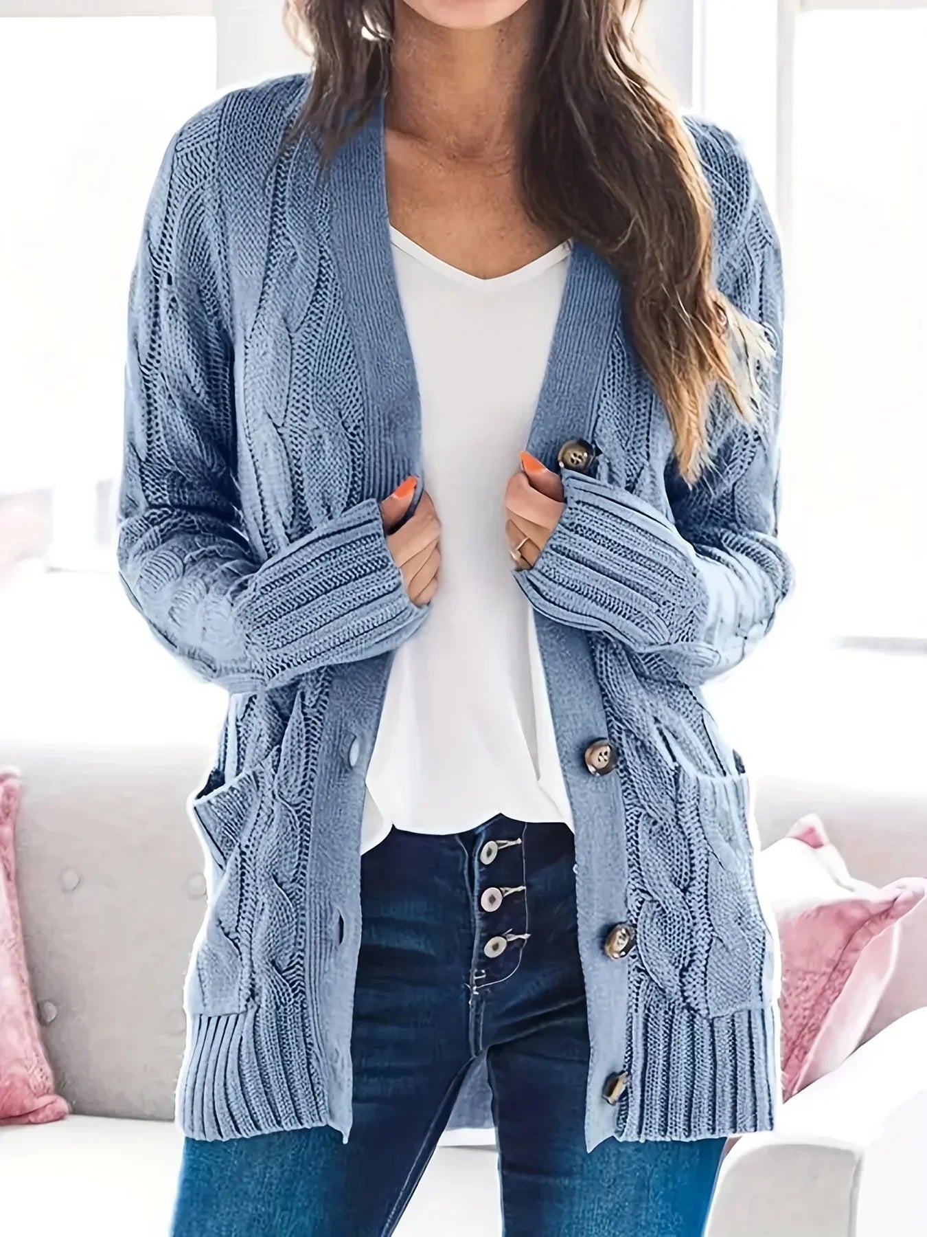 Cardigan boutonné - Shannice