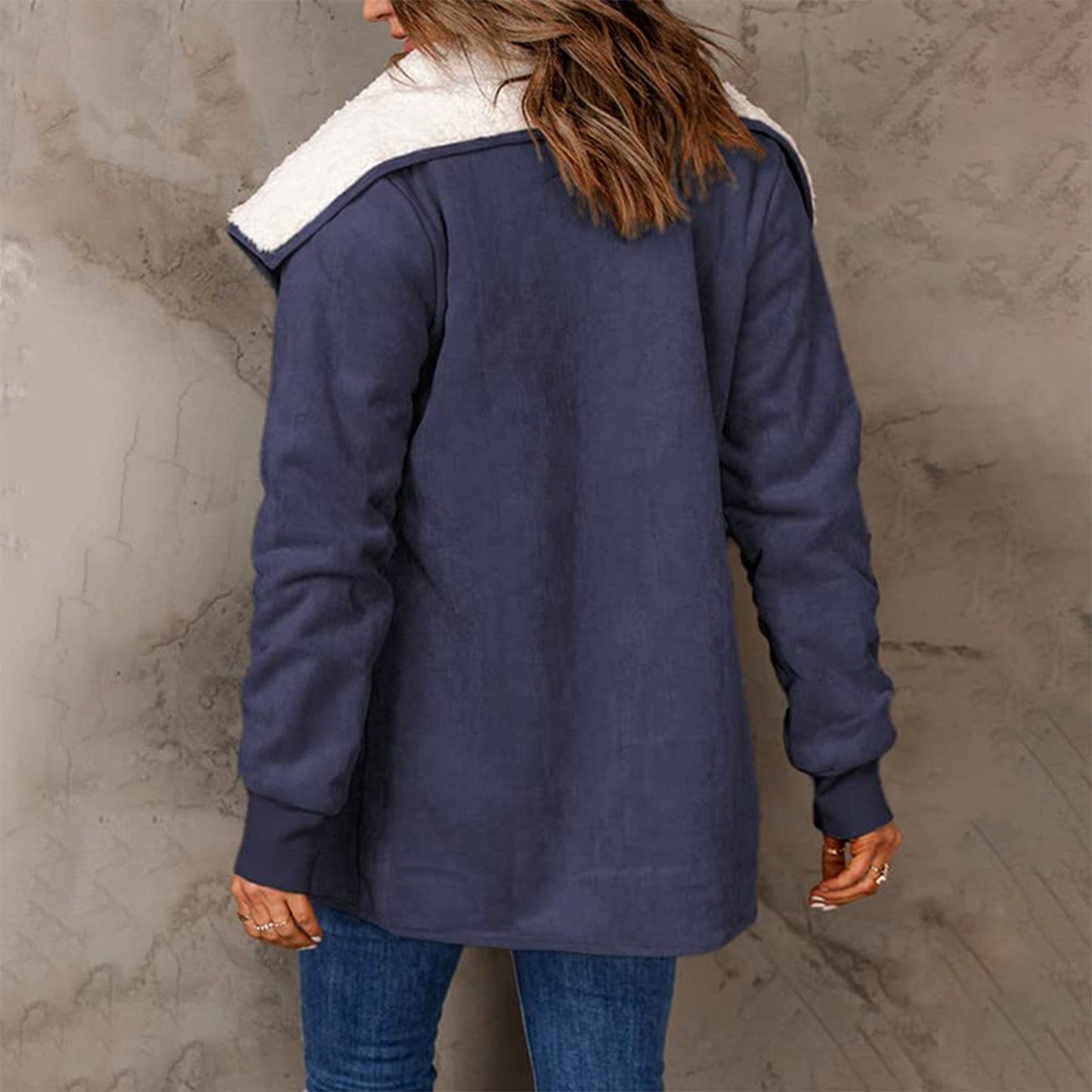 Ember - Manteau Chaud à Manches Longues pour Femme