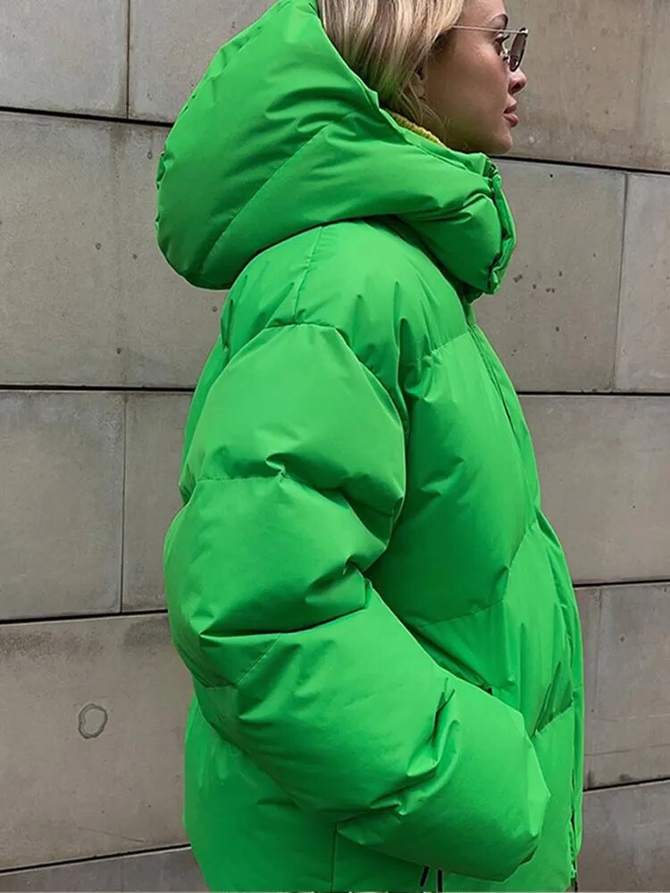 Avelena - Veste oversize élégante avec capuche