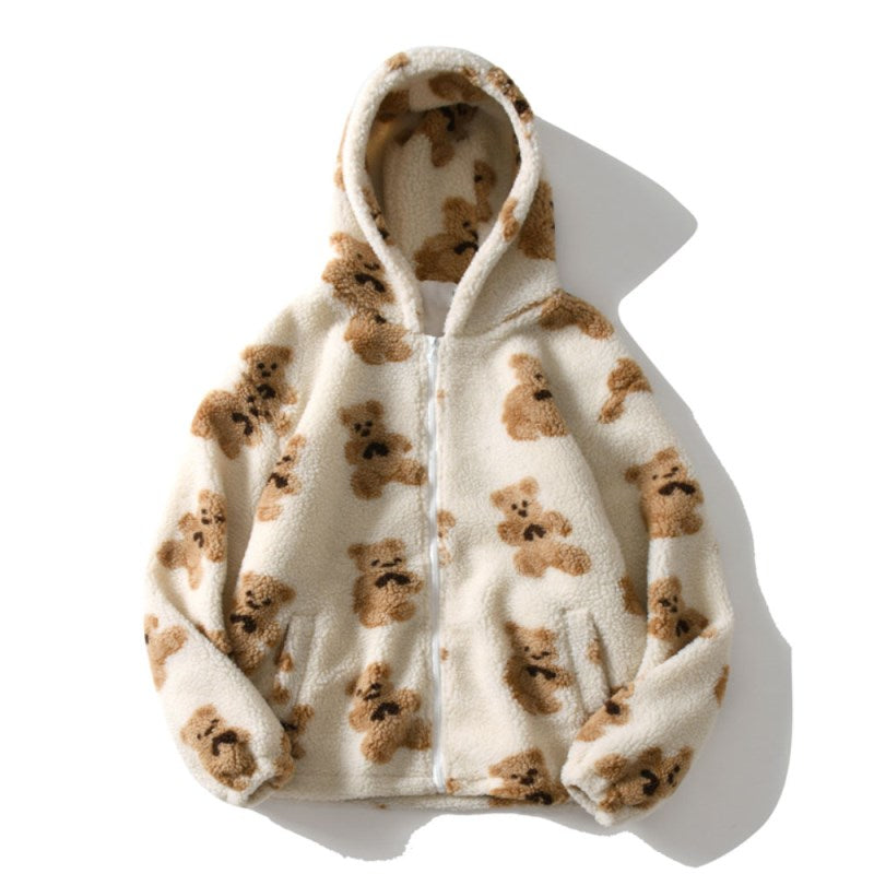 Veste pour femmes avec motif d'ours