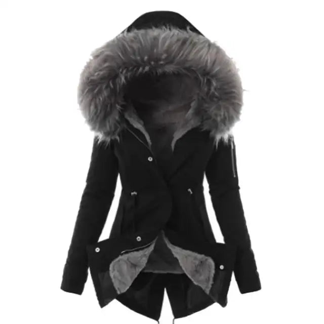Veste à capuche en fourrure - Gillyanne