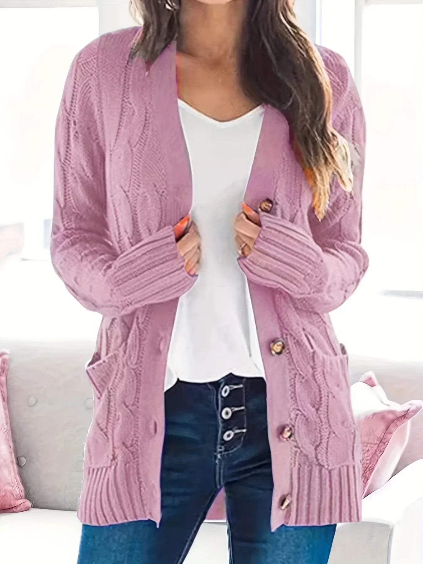 Cardigan boutonné - Shannice
